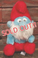 ct-210601-41 Papa Smurf / 1980's Plush Doll