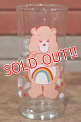 gs-141101-117 Care Bears / Pizza Hut 1983 "Cheer Bear" Glass