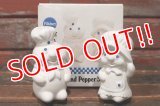 ct-140820-15 Pillsbury / Poppin Fresh & Poppie Fresh 1988 Ceramic Salt and Pepper Set (Box)