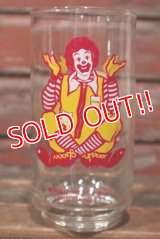 gs-210701-20 McDonald's / 1970's Collector Series "Ronald McDonald" Glass