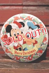 ct-210701-38 Walt Disney's / 1970's Merry Christmas Collectors Edition Volume IV Tin Can