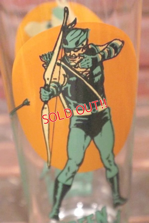 画像2: gs-190605-01 Green Arrow / PEPSI 1976 Collector Series Glass