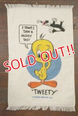 ct-210801-20 Sylvester & Tweety / CANNON 1970's Cotton Towel