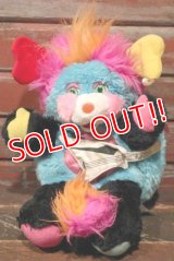 ct-210701-06 Popples / 1980's Rock Star Popples  Punckster Popple Plush Doll