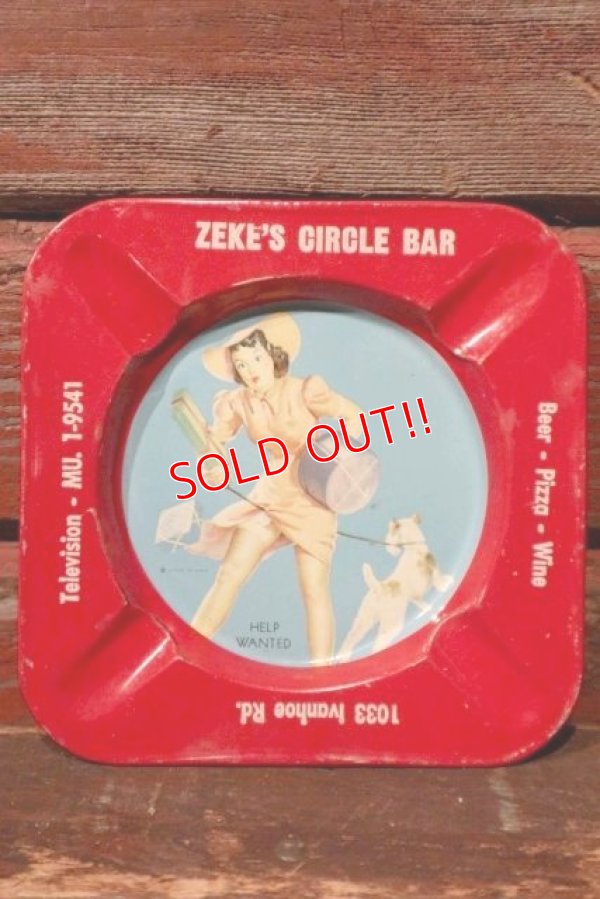 画像1: dp-210801-43 PIN-UP GIRL / Vintage Ashtray