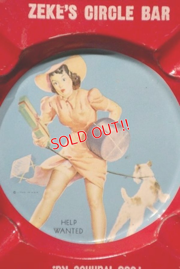 画像2: dp-210801-43 PIN-UP GIRL / Vintage Ashtray