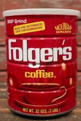 dp-210801-22 Folger's Coffee / 32 OZS.(2LBS.) Tin Can