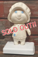 ct-210901-23 Pillsbury / Poppie Fresh 1970's Soft Vinyl Doll w/Stand