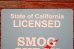 画像2: dp-211001-09 State of California LICENSED SMOG CHECK TEST & REPAIR Sign (2)