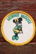 画像1: ct-211001-72 Minnie Mouse / 1970's Patch (1)