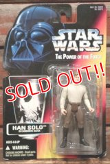 ct-211001-43 STAR WARS / POTF HAN SOLO IN CARBONITE BLOCK