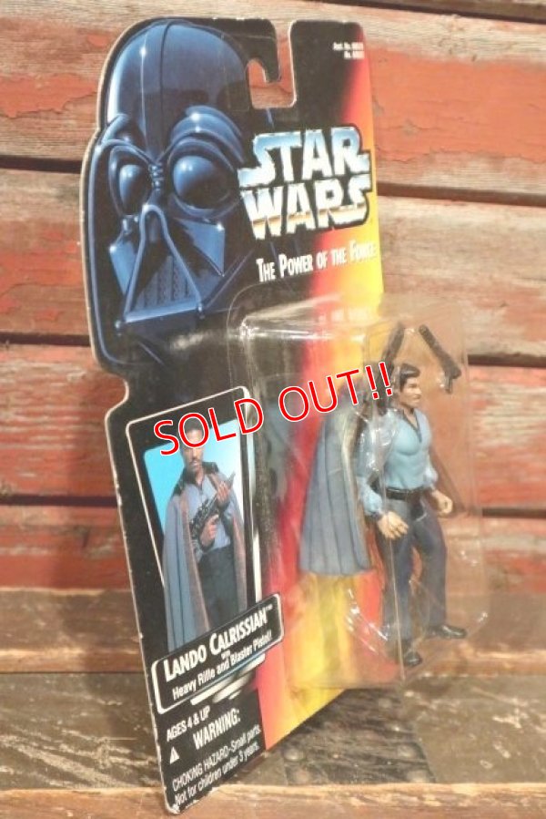 画像3: ct-211001-43 STAR WARS / POTF LANDO CALRISSIAN with Heavy Rifle and Blaster Pistol