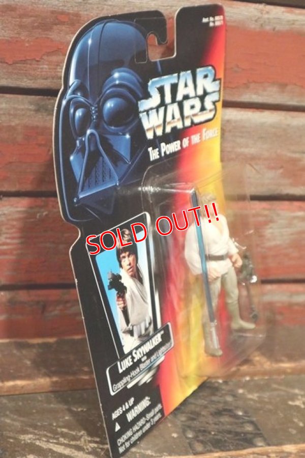 画像3: ct-211001-43 STAR WARS / POTF LUKE SKYWALKER with Grapping Hook Blaster and Lightsaber!