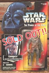 ct-211001-43 STAR WARS / POTF CHEWBACCA with Bowcaster and Heavy Blaster Rifle