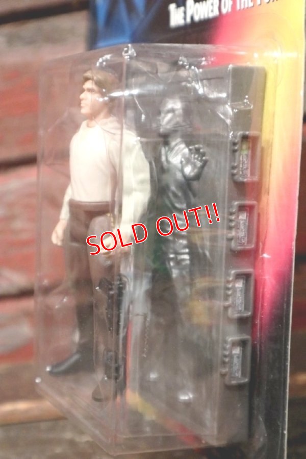 画像4: ct-211001-43 STAR WARS / POTF HAN SOLO IN CARBONITE with CARBONITE FREEZING CHAMBER