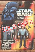 ct-211001-43 STAR WARS / POTF LANDO CALRISSIAN with Heavy Rifle and Blaster Pistol