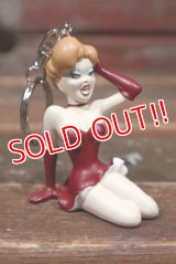 ct-211101-30 Red Hot Riding Hood / D&M 2000's Pin-Up Girl PVC Keychain