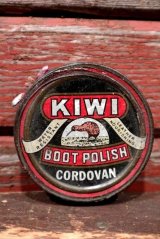 dp-210901-70 KIWI / 1970's〜BOOT POLISH "CORDOVAN" Can