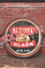 dp-210901-69 KIWI / 1970's〜SHOE POLISH "BLACK" Can