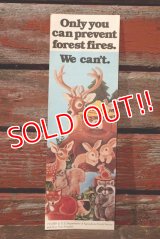 ct-150217-08 Smokey Bear / 1970's Bookmark