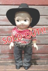 ct-211210-42 Lee / Buddy Lee 1950's Hard Plastic Doll "Cowboy"