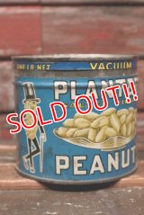 ct-211210-13 PLANTERS / MR.PEANUT 1930's-1940's Salted Peanuts Can