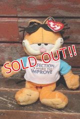 ct-211201-02 Garfield / Ty Beanie Babies 2007 Plush Doll 