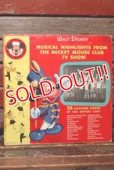 ct-211210-27 Mickey Mouse Club / 1950's Record