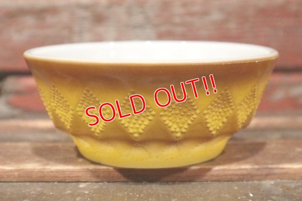 画像1: dp-211201-34 Fire-King / 1970's Kimberly Cereal Bowl (Yellow)