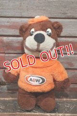 ct-220201-05 A&W / 1960's THE GREAT ROOT BEAR Plush Doll