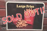 dp-220201-35 McDonald's / 1975 Large Fries Sign