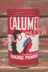 dp-220201-59 CALUMET / Vintage Baking Powder Can