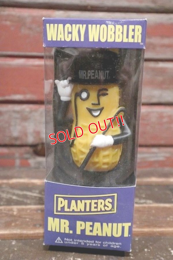 画像1: ct-220201-02 PLANTERS / FUNKO 2000's MR.PEANUT WACKY WOBBLER