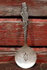 ct-220201-01 PLANTERS / MR.PEANUT 1940's CARLTON SILVER PLATE Spoon