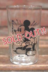 ct-220201-22  Mickey Mouse / BOSCO 1930's Novelty Glass