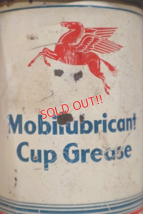 画像2: dp-220301-109 Mobil / Mobilubricant Cup Grease Can