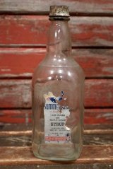 dp-220301-18 THE H.D.LEE MERCANTILE COMPANY / 1930's-early 1940's SUMMER GIRL BRAND SYRUP BOTTLE