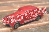 dp-220301-123 AUBURN RUBBER CORP. / 1940's Red Sedan Car Automobile Toy