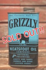 dp-220201-70 GRIZZLY / Vintage NEETSFOOT OIL Can