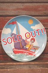 ct-220301-05 McDonald's / 1985 Collectors Plate "Sailboat"