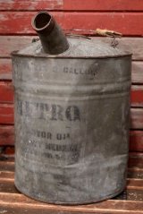 dp-220301-38 SOCONY-VACUUM / "METRO" 1930's 5 U.S.GALLONS Can