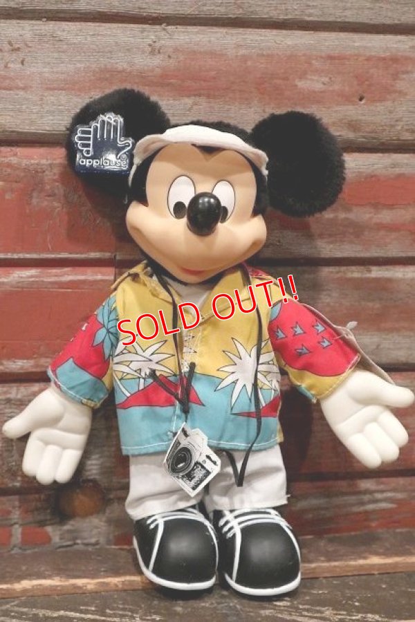 画像1: ct-220201-16 Mickey Mouse / Applause 1990's Dress-Ups Doll