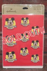 nt-220401-01 Mickey Mouse Club / Hallmark 1970's〜Seals