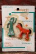 画像1: ct-220401-111Gumby & Pokey / Jesco 1980's mini Bendable (1)