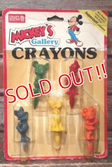 ct-220401-112 Walt Disney's / CRAFT HOUSE 1990's MICKEY'S Gallery CRAYONS