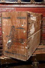 dp-220401-59 STANAVO(Standard Oil California Avitation) / 1940's Wood Box