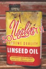 dp-220401-96 norlin / Vintage LINSEED OIL Can