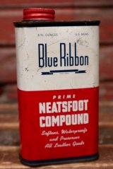 dp-220401-214 Blue Ribbon / 1950's-1960's NEATSFOOT COMPOUND Can