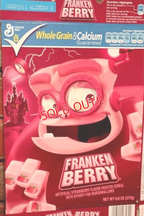 画像2: ct-220401-78 General Mills / FRANKEN BERRY 2010 Cereal Box