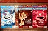 ct-220401-78 General Mills / BOO BERRY, COUNT CHOCULA and FRANKEN BERRY 2010 Cereal Box